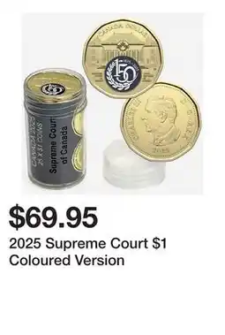 TSC Stores 2025 Supreme Court $1 Coloured Version offer