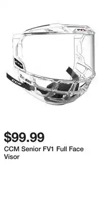 Sport Chek CCM Senior FV1 Full Face Visor offer