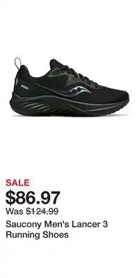 Sport Chek Saucony Men's Lancer 3 Running Shoes offer