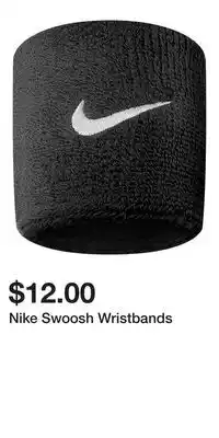 Sport Chek Nike Swoosh Wristbands offer