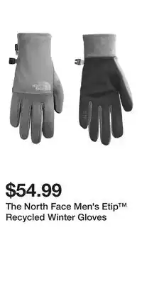 Sport Chek The North Face Men's Etip Recycled Winter Gloves offer