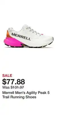 Sport Chek Merrell Men's Agility Peak 5 Trail Running Shoes offer