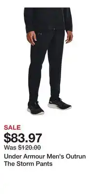 Sport Chek Under Armour Men's Outrun The Storm Pants offer