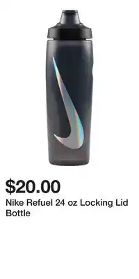 Sport Chek Nike Refuel 24 oz Locking Lid Bottle offer