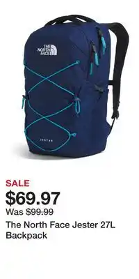 Sport Chek The North Face Jester 27L Backpack offer