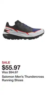 Sport Chek Salomon Men's Thundercross Running Shoes offer