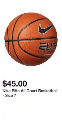 Sport Chek Nike Elite All Court Basketball - Size 7 offer