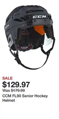 Sport Chek CCM FL90 Senior Hockey Helmet offer
