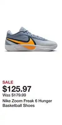 Sport Chek Nike Zoom Freak 6 Hunger Basketball Shoes offer