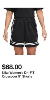 Sport Chek Nike Women's Dri-FIT Crossover 5 Shorts offer