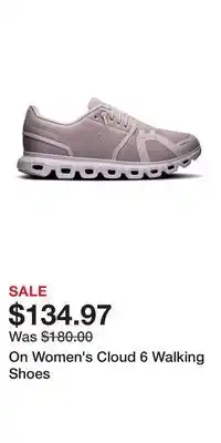 Sport Chek On Women's Cloud 6 Walking Shoes offer
