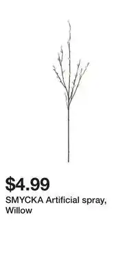 IKEA SMYCKA Artificial spray, Willow offer
