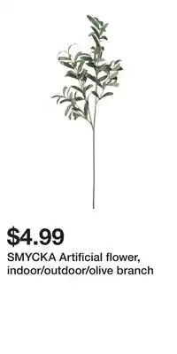IKEA SMYCKA Artificial flower, indoor/outdoor/olive branch offer