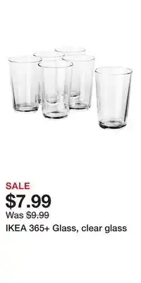 IKEA IKEA 365+ Glass, clear glass offer