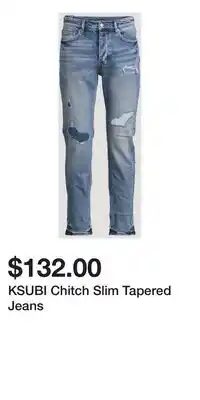 Holt Renfrew KSUBI Chitch Slim Tapered Jeans offer