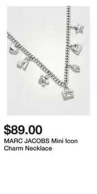 Holt Renfrew MARC JACOBS Mini Icon Charm Necklace offer