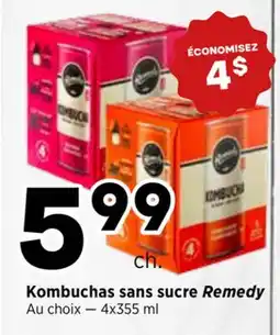 Val-Mont Kombchas sans sucre Remedy offer