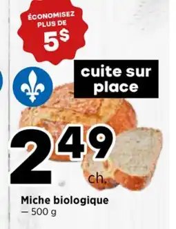 Val-Mont Miche biologique offer