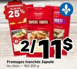 Val-Mont Fromages tranchés Saputo offer