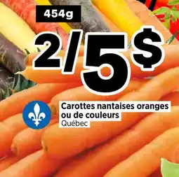 Val-Mont Carottes nantaises oranges ou de couleurs offer