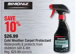PartSource SIMONIZ Cold Weather Carpet Protectant offer