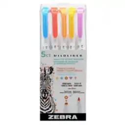 Staples Zebra Mildliner Dual-tip Highlighters, Stamp and Fine Bullet, Assorted offer