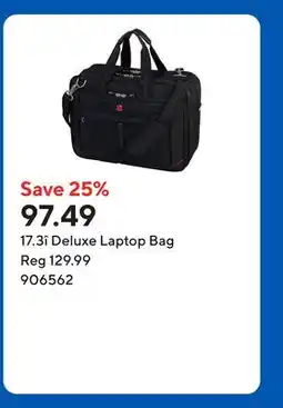 Staples 17.3î Deluxe Laptop Bag offer