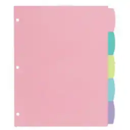 Staples Staples Dividers - Pastel offer