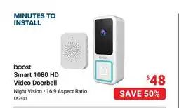 Visions Electronics boost Smart 1080 HD Video Doorbell offer