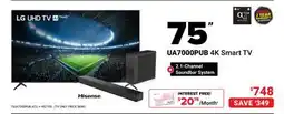 Visions Electronics 75 4K Smart TV offer