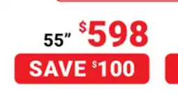 Visions Electronics SAMSUNG 55 Q6F 4K Smart TV offer