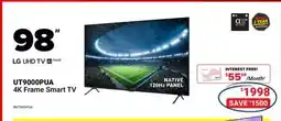 Visions Electronics UT9000PUA LG 98 4K Frame Smart TV offer