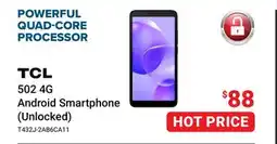 Visions Electronics TCL 502 4G Android Smartphone offer