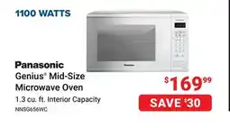 Visions Electronics Panasonic Genius Mid-Size Microwave Oven offer