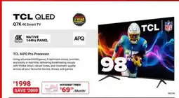 Visions Electronics TCL Q7K 4K Smart TV offer