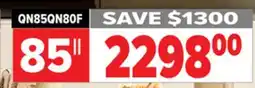 2001 Audio Video QN85QN80F SAMSUNG Neo QLED 4K offer
