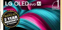 2001 Audio Video LG 65 OLED evo AI offer