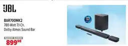 2001 Audio Video BAR700MK2 780-Watt 7.1 Ch. Dolby Atmos Sound Bar offer