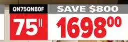 2001 Audio Video QN75QN80F SAMSUNG Neo QLED 4K offer