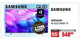 2001 Audio Video 4K QLED SMART TV offer