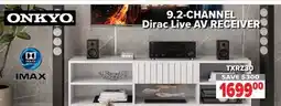 2001 Audio Video TXRZ30 9.2- CHANNEL Dirac Live AV RECEIVER offer