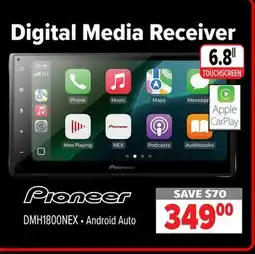 2001 Audio Video DMH1800NEX Digital Media Receiver offer