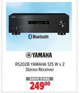 2001 Audio Video RS202B YAMAHA 125 W x 2 Stereo Receiver offer