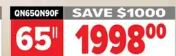 2001 Audio Video QN65QN90F 65 SAMSUNG Neo QLED 4K QN90F Vision AI Smart TV offer