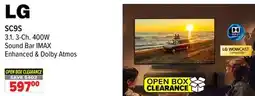 2001 Audio Video LG SC9S 3.1. 3-Ch. 400W Sound Bar IMAX Enhanced & Dolby offer