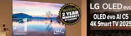 2001 Audio Video OLED55C5 LG 55 OLED evo AI C5 4K Smart TV 2025 offer