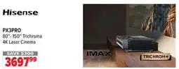 2001 Audio Video PX3PRO 80- 150 Trichroma 4K Laser Cinema offer