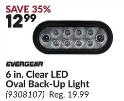 Princess Auto 6 in. Clear LED Oval Back-Up Light offer