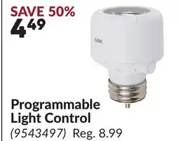 Princess Auto Programmable Light Control offer