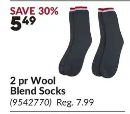 Princess Auto 2 pr Wool Blend Socks offer